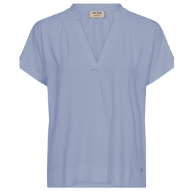 Mos Mosh Shira T-shirt, Bunnera Blue 